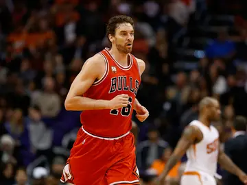 Pau Gasol, durante el partido contra los Phoenix Suns Pau Gasol, durante el partido contra los Phoenix Suns