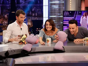 Silvia Abril y Pablo Puyol en 'El Hormiguero 3.0' Silvia Abril y Pablo Puyol en 'El Hormiguero 3.0'