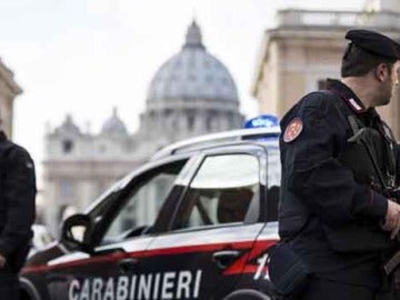 Carabinieri en El Vaticano