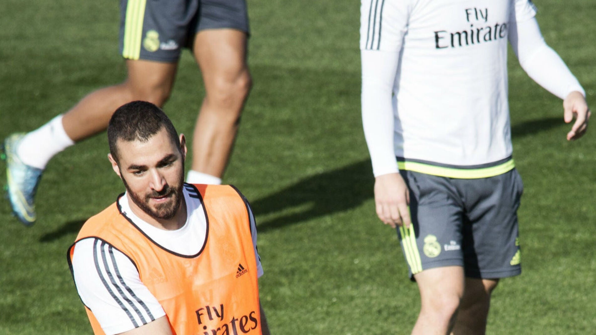 Karim Benzema, en Valdebebas
