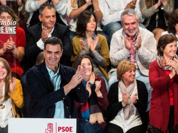 Pedro Sánchez, durante la presentación de su programa de Gobierno