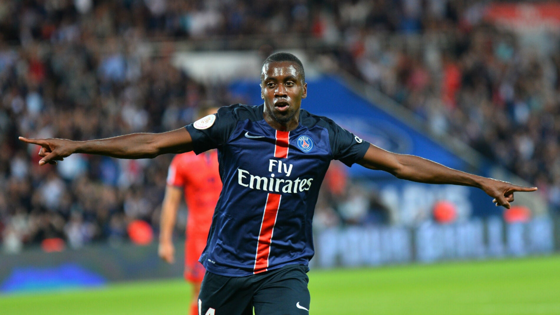 Matuidi celebra un gol con el PSG