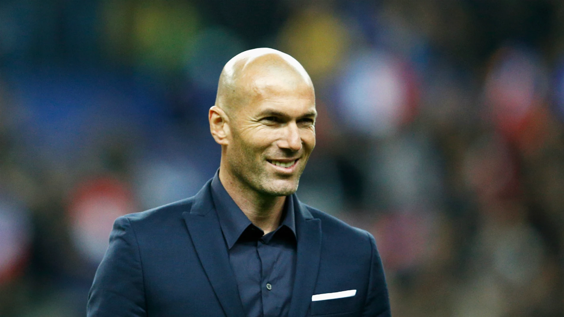 Zidane sonríe Zidane sonríe