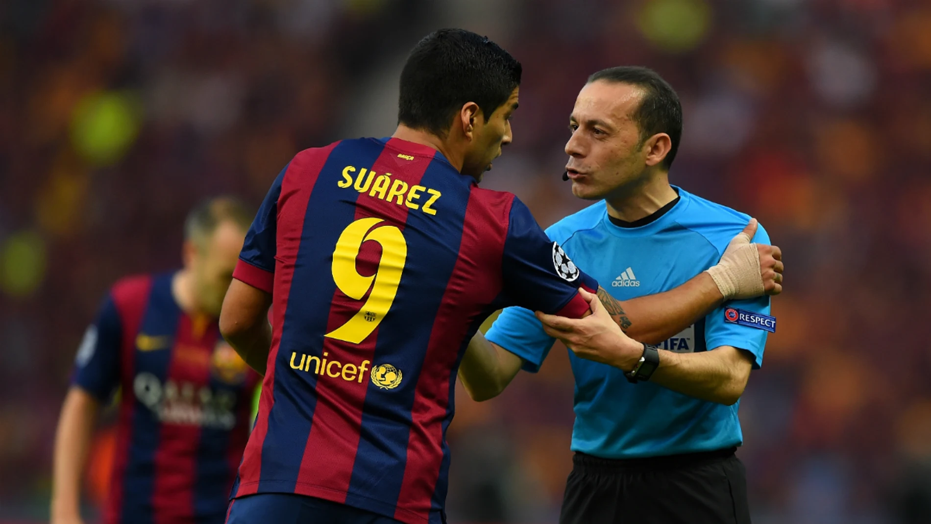 Çakir arbitrará el Barcelona-Roma Çakir arbitrará el Barcelona-Roma