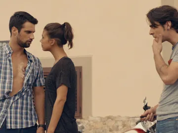 Lucas y Pilar pelean Lucas y Pilar pelean