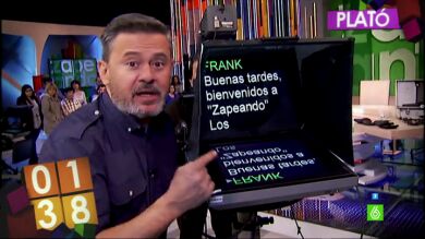 Miki Nadal nos explica en dos minutos cómo se hace Zapeando: 