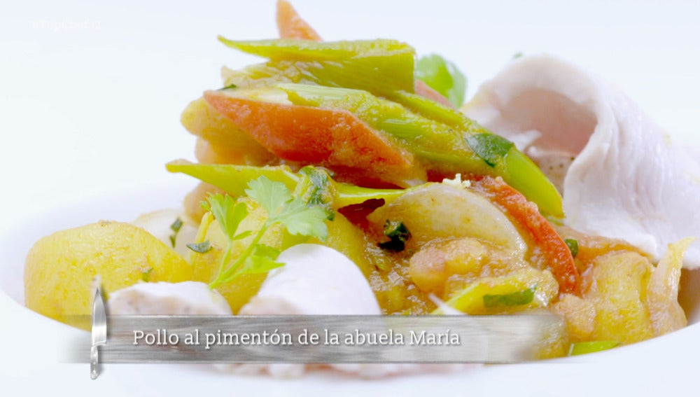 Pollo al pimentón de la abuela María