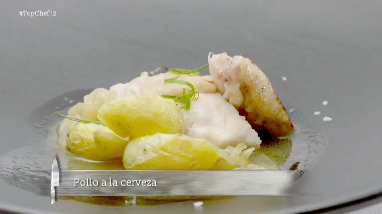 Pollo a la cerveza