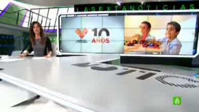 El décimo aniversario de la Fundación Atresmedia en Noticias 2 de laSexta