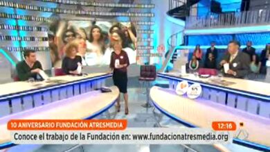 El décimo aniversario de la Fundación Atresmedia en 'Espejo Público'