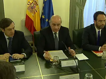 Fernández Díaz con Rafaeal Hernando y Antonio Hernando Fernández Díaz con Rafaeal Hernando y Antonio Hernando