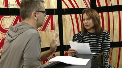 Los ensayos de Vicky Larraz