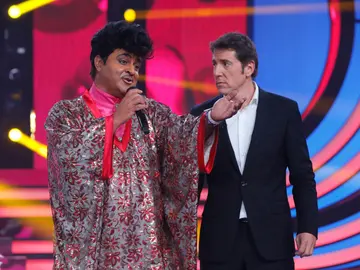 El jurado evalúa la imitación de El Sevilla El jurado evalúa la imitación de El Sevilla