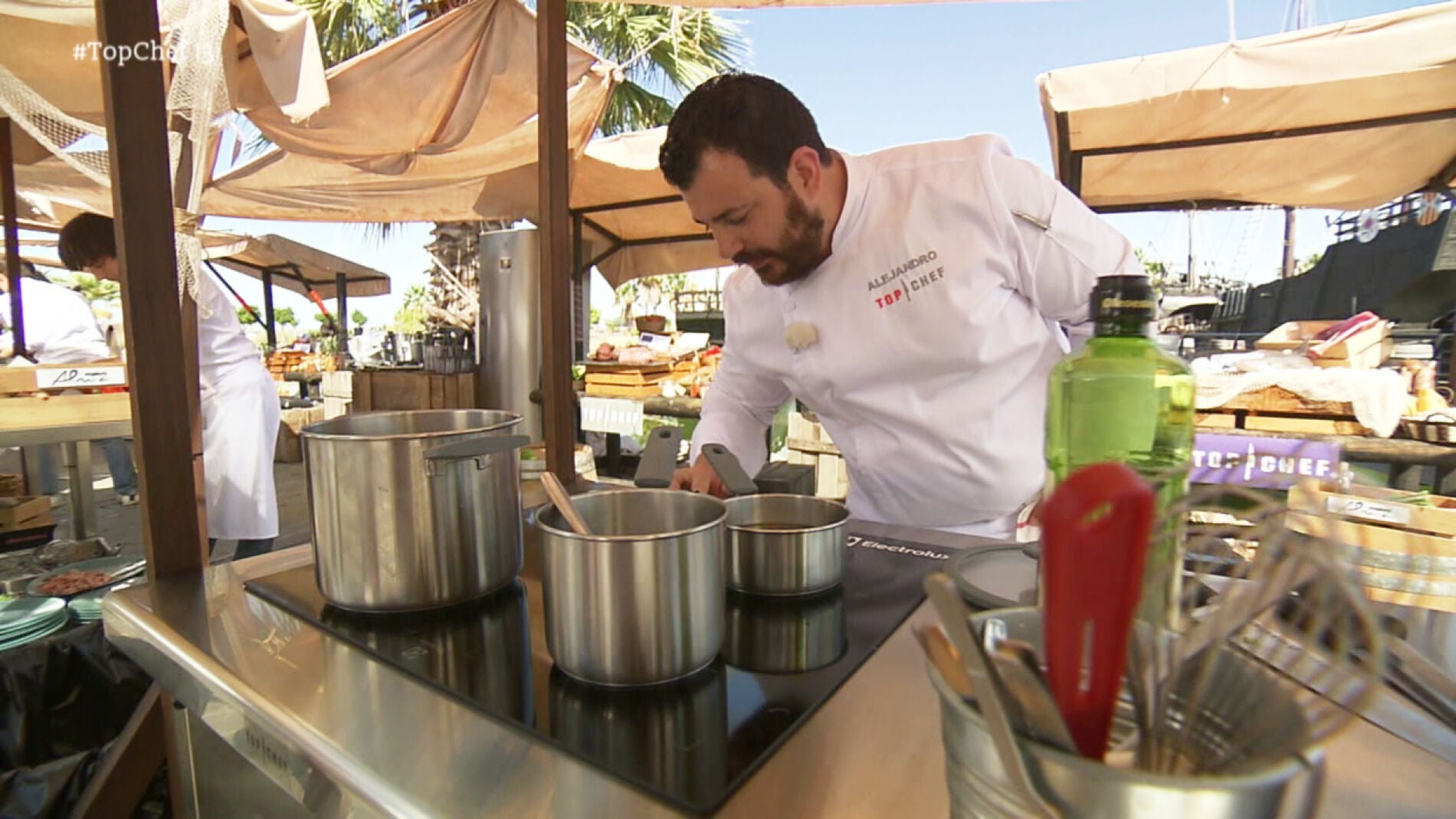 Alejandro se siente perdido durante la prueba