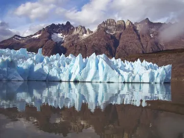 El glaciar Grey El glaciar Grey