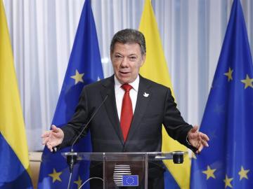 Juan Manuel Santos, presidente de Colombia