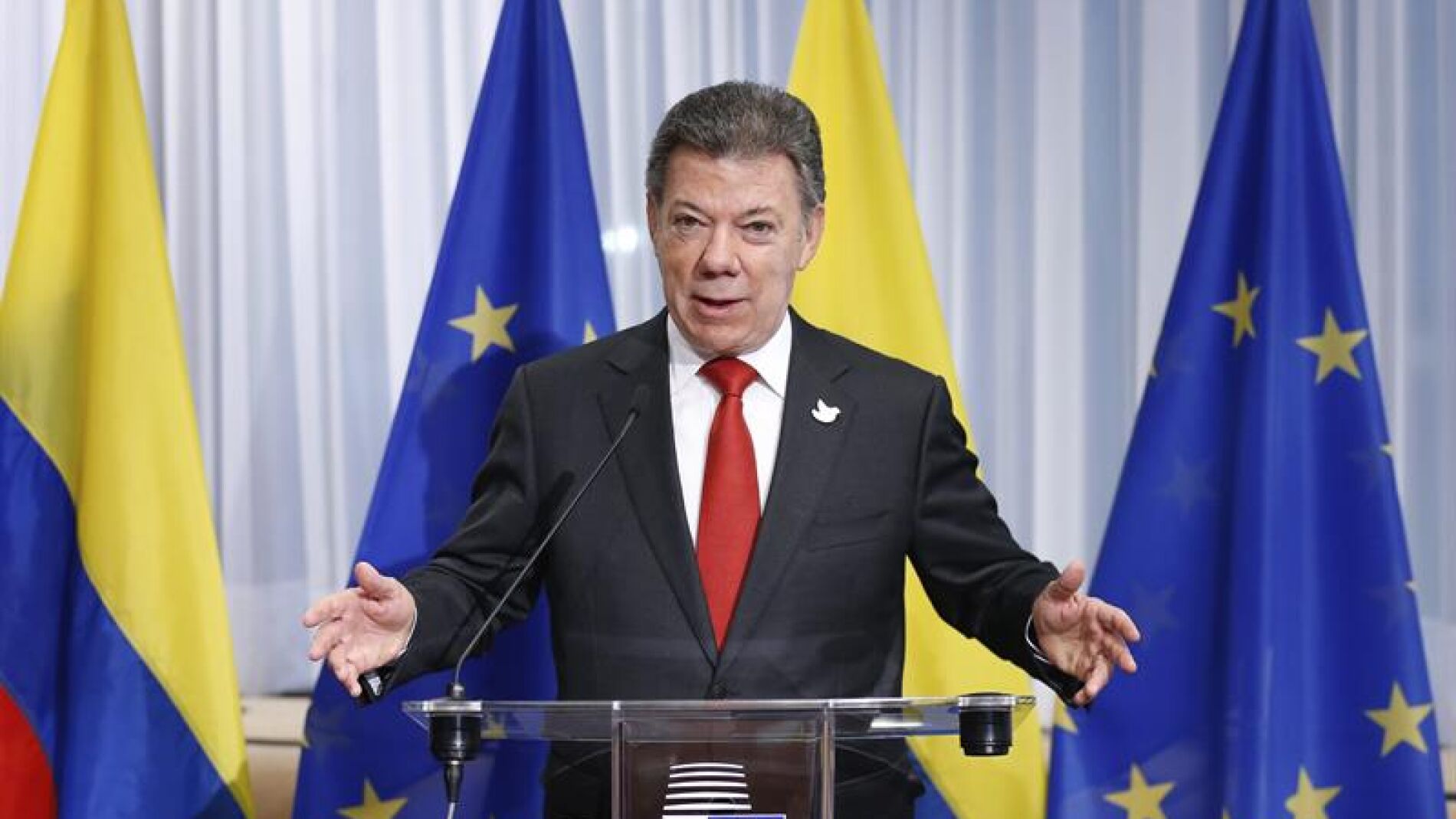 Juan Manuel Santos, presidente de Colombia