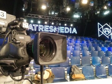 El plató del Debate Decisivo de Atresmedia ya está listo para el 7D