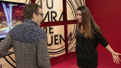 Ruth Lorenzo ensaya para imitar a Conchita Wurst