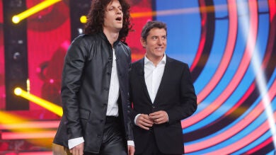 El jurado evalúa la imitación de Edu Soto