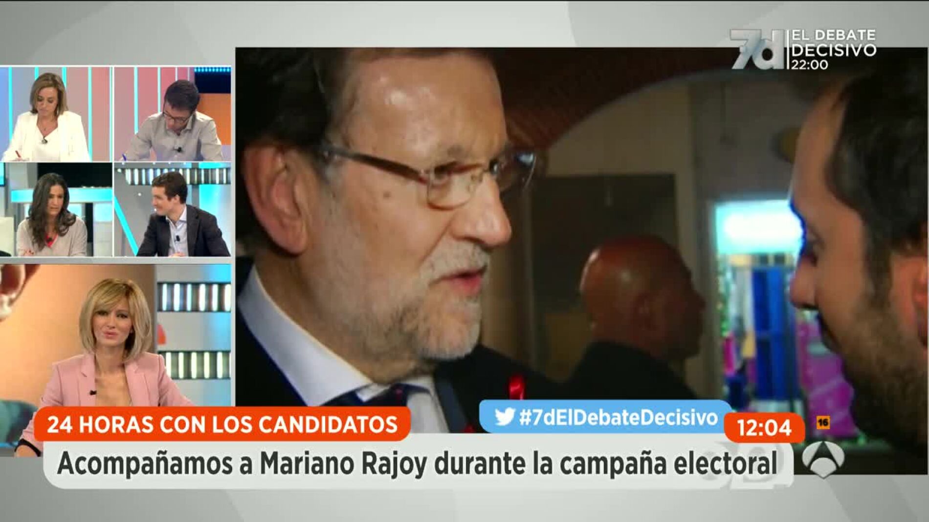 Mariano Rajoy en 'Espejo P&uacute;blico'