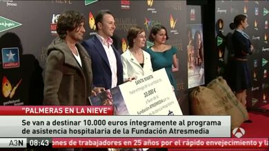 La Fundación Atresmedia en la premiere de 'Palmeras en la Nieve'