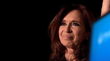 Cristina Fernández, en su acto de despedida