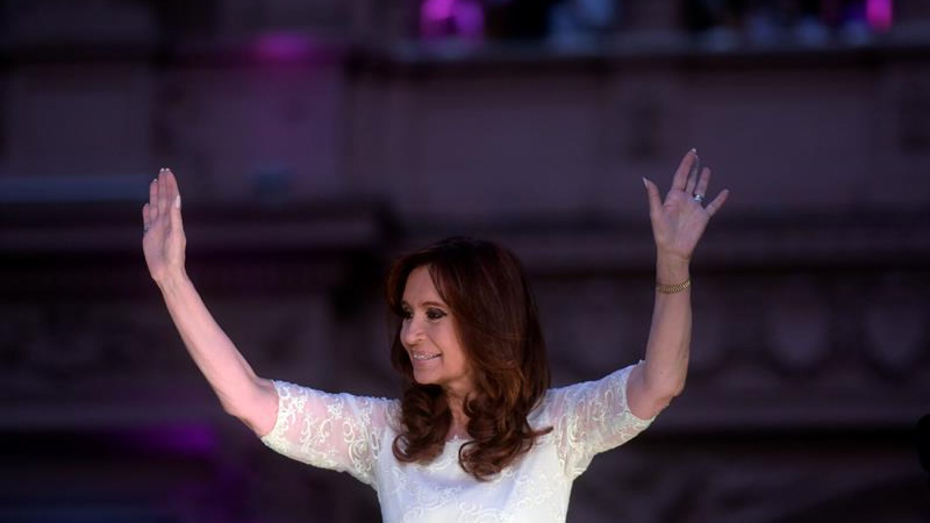La presidenta argentina Cristina Fern&aacute;ndez de Kirchner