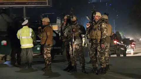 Miembros de las fuerzas de seguridad de Afganistán Miembros de las fuerzas de seguridad de Afganistán