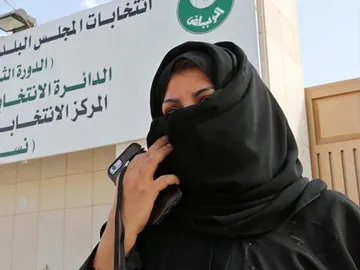 Una mujer en Arabia Saudí Una mujer en Arabia Saudí