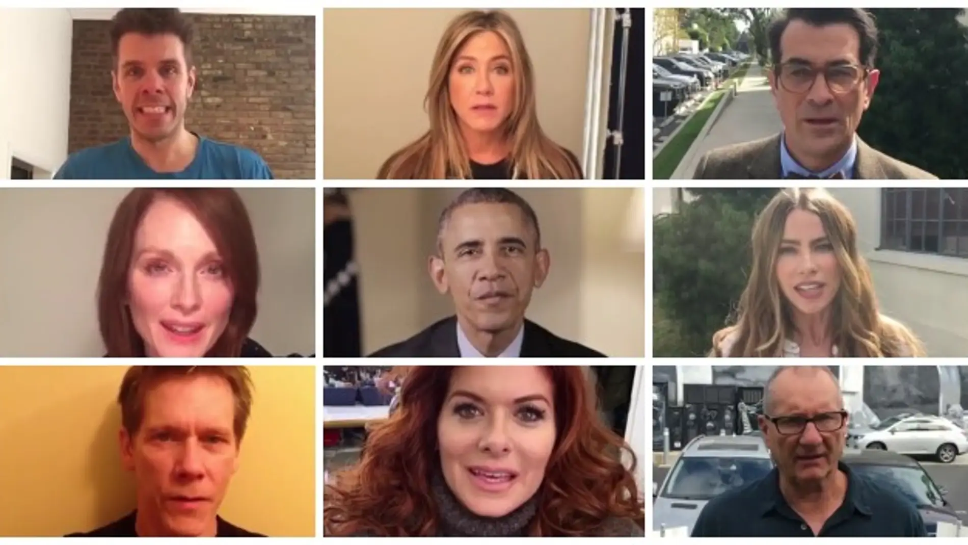 Jennifer Aniston, Sofía Vergara,  Julianne Moore o Barack Obama luchan por la regulación de las armas