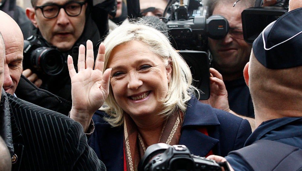 Marine Le Pen, líder del partido ultraderechista Frente Nacional