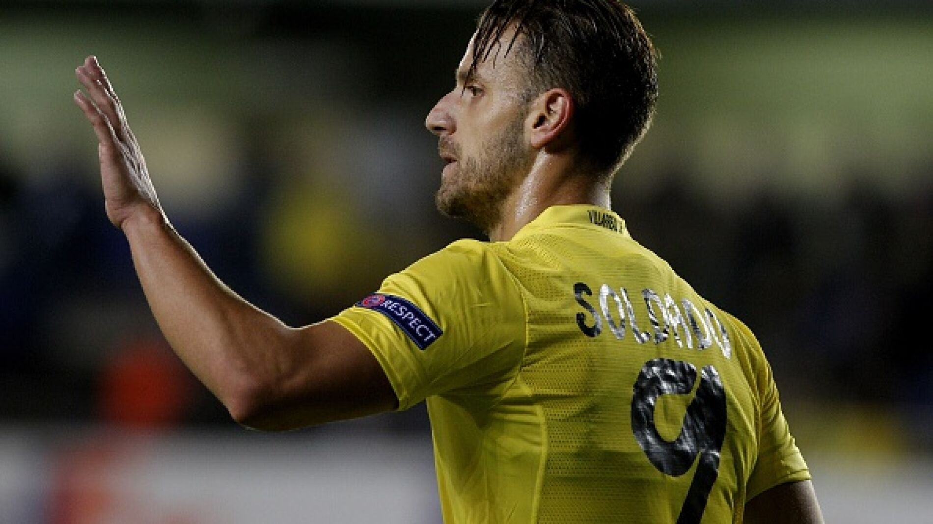 Roberto Soldado jugador del Villarreal.