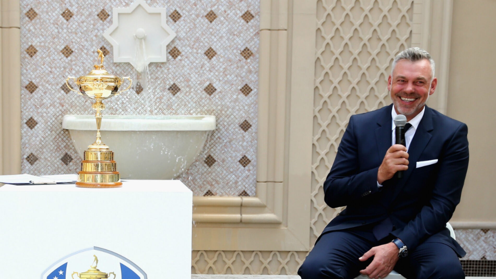 El trofeo de la Ryder Cup