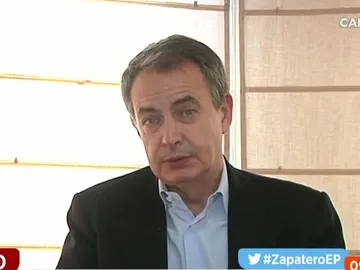 José Luis Rodríguez Zapatero en una entrevista en Espejo Público José Luis Rodríguez Zapatero en una entrevista en Espejo Público