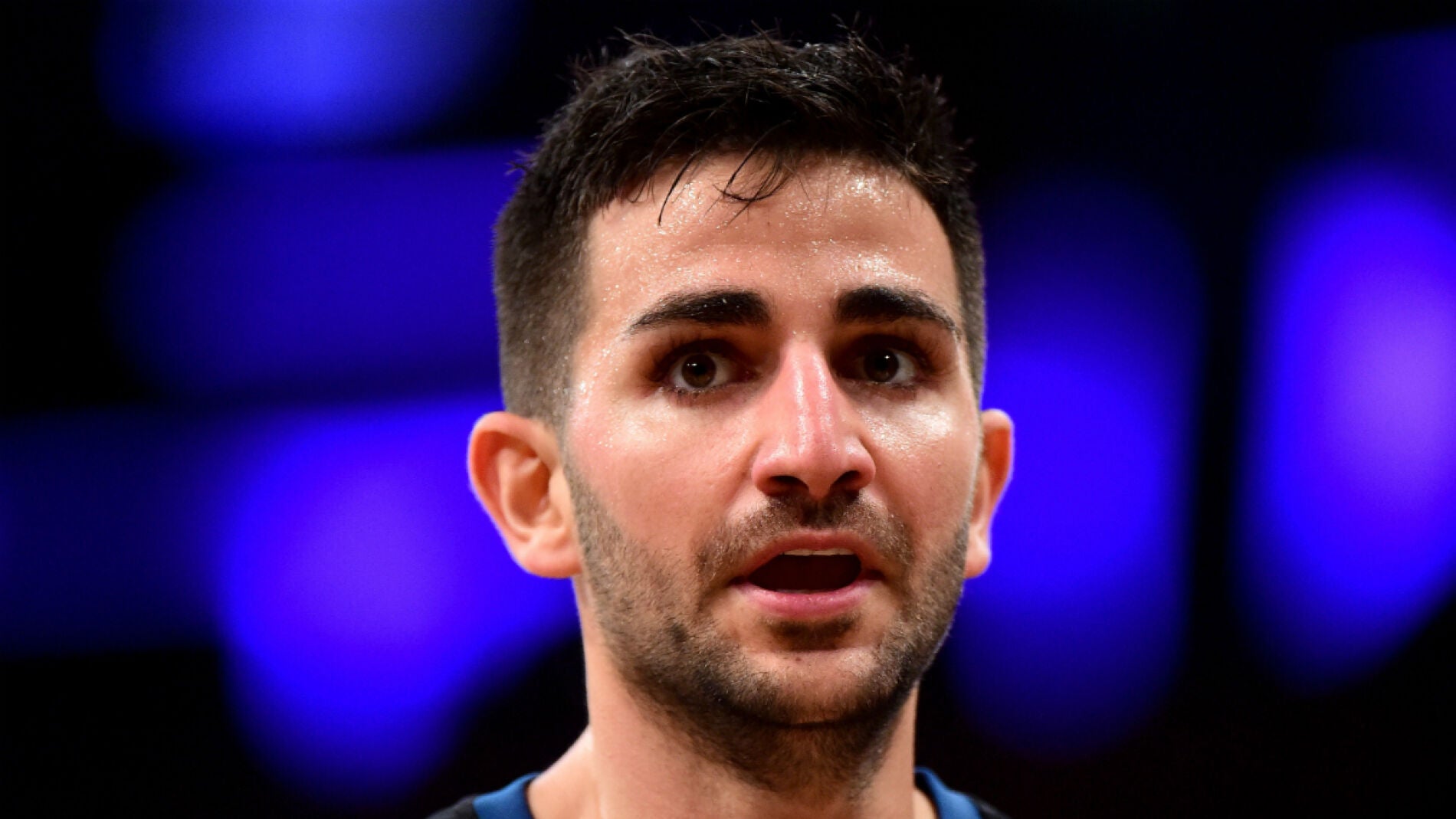 Ricky Rubio, durante un partido con los Timberwolves