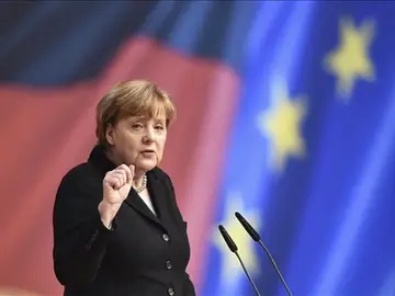 Angela Merkel, presidenta del partido Unión Cristianodemócrata (CDU) Angela Merkel, presidenta del partido Unión Cristianodemócrata (CDU)