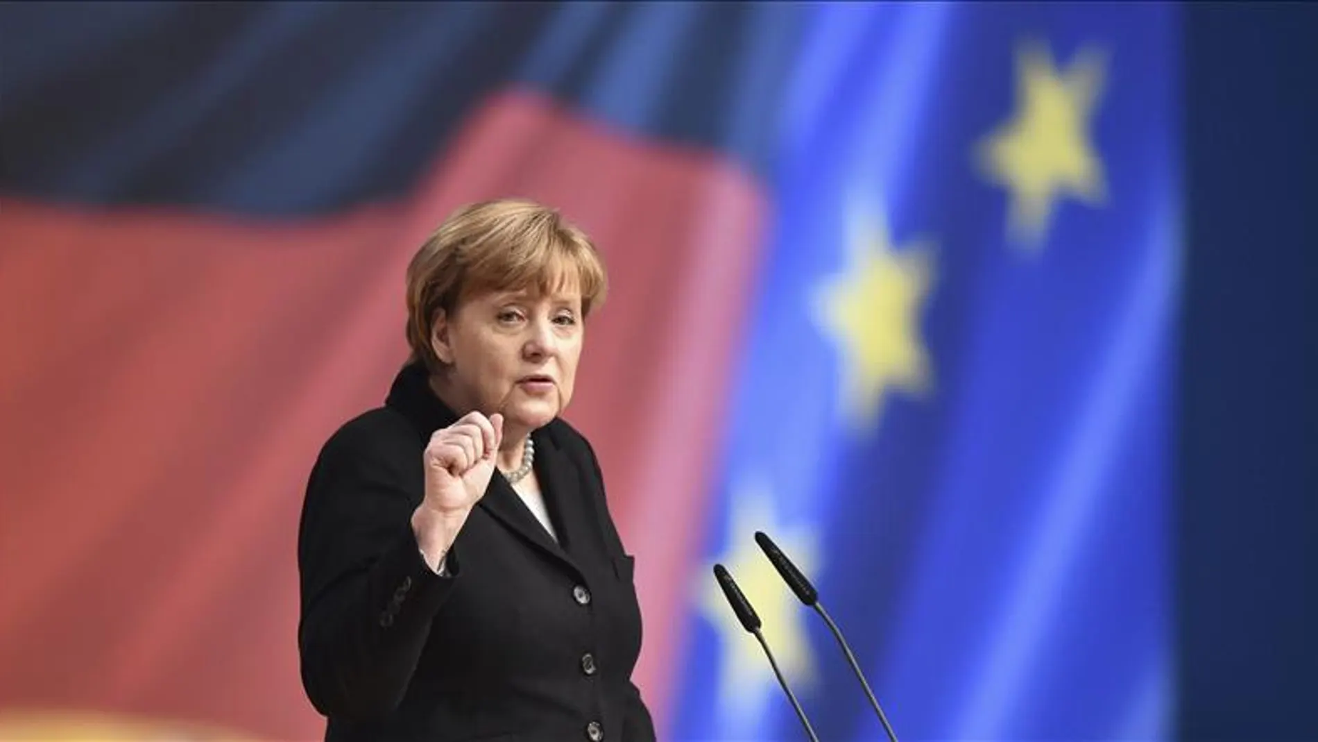 Angela Merkel, presidenta del partido Unión Cristianodemócrata (CDU) Angela Merkel, presidenta del partido Unión Cristianodemócrata (CDU)