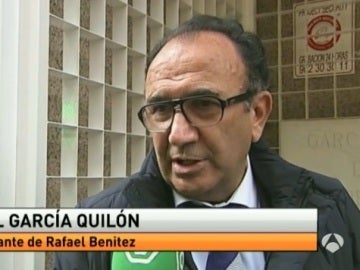 Manuel García Quilón, agente de Rafa Benítez