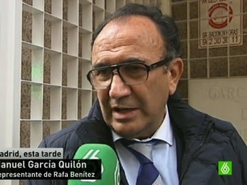 Manuel García Quilón, agente de Rafa Benítez