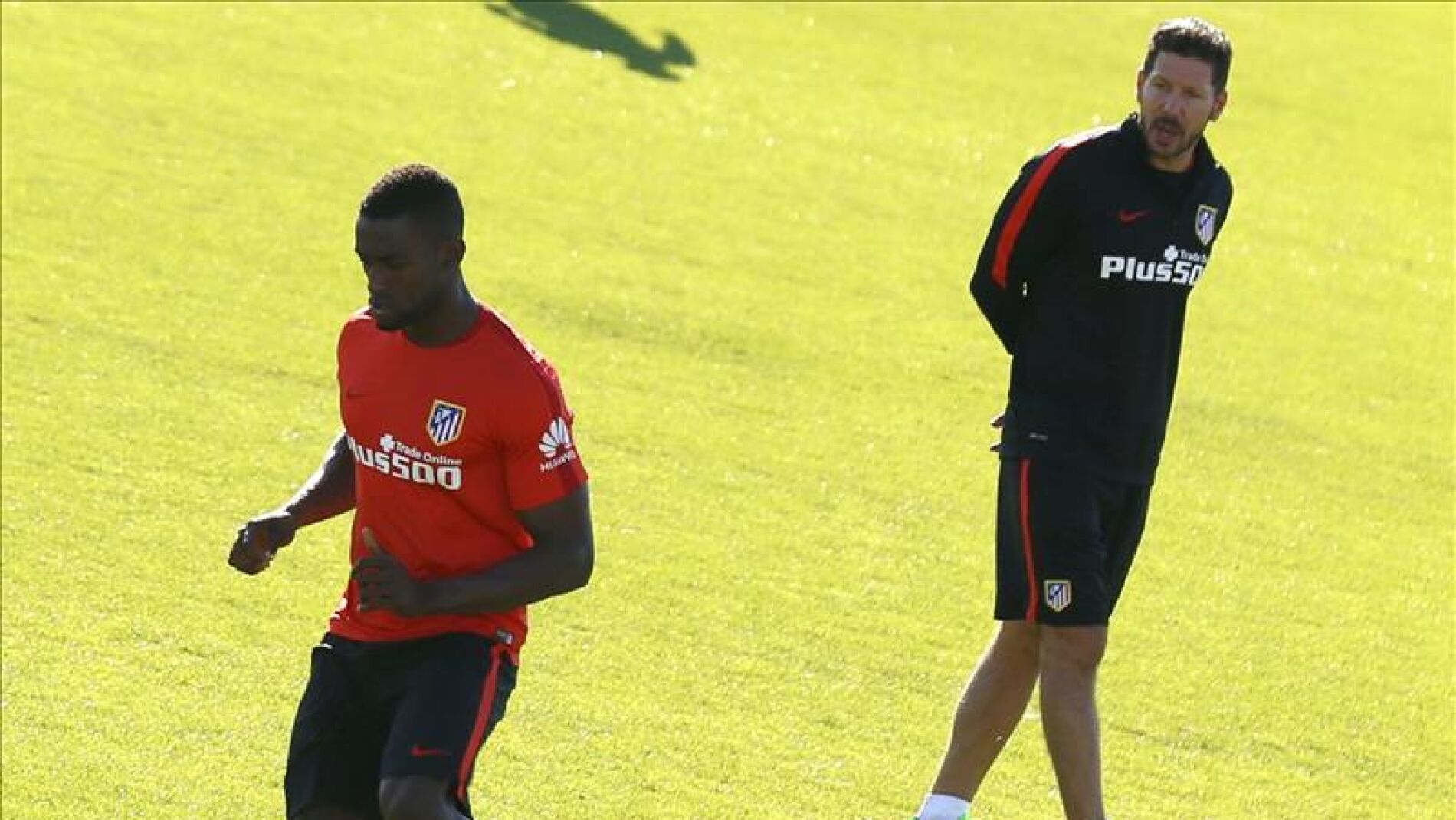 Jackson vuelve a los entrenamientos con el grupo despu&eacute;s de un mes de baja