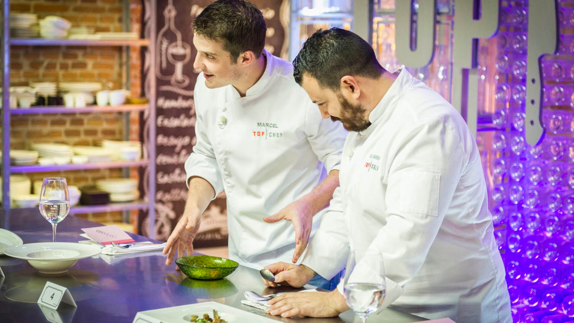 Marcel y Alejandro eligen a sus favoritos antes de la prueba