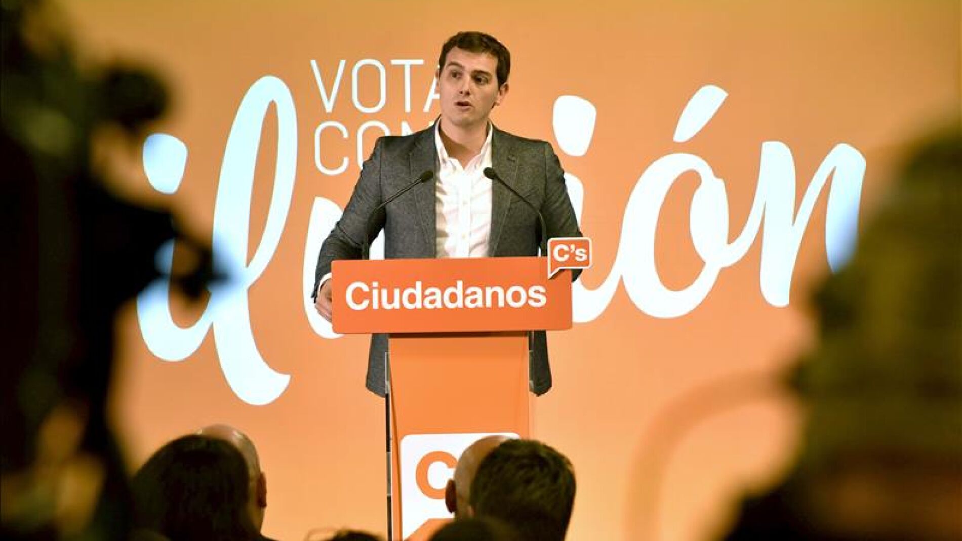 Albert Rivera en un mitin