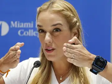 Lilian Tintori, la esposa del encarcelado opositor venezolano Leopoldo López Lilian Tintori, la esposa del encarcelado opositor venezolano Leopoldo López