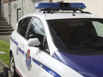 Imagen de archivo de un coche de la Ertzaintza. Imagen de archivo de un coche de la Ertzaintza.