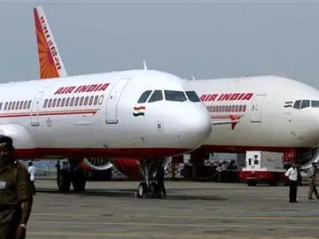 Varios aviones de la compañía air India Varios aviones de la compañía air India