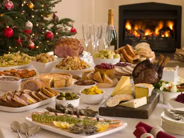 Copiosas comidas en Navidad Copiosas comidas en Navidad