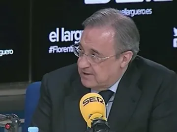 Florentino Pérez, en la cadena Ser Florentino Pérez, en la cadena Ser