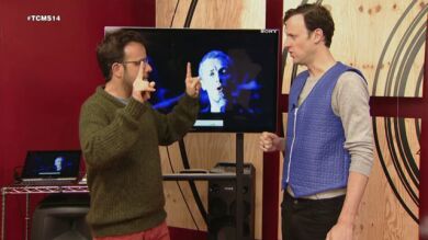 Edu Soto practica para interpretar 'Clocks' de Coldplay