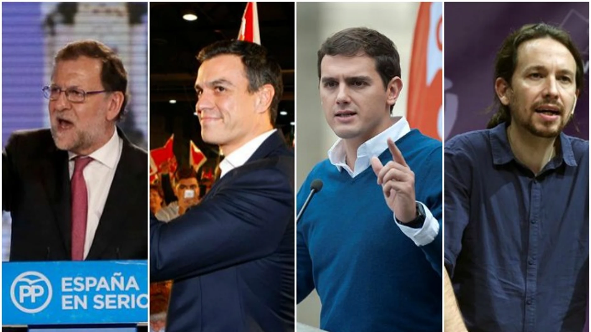 Collage candidatos elecciones